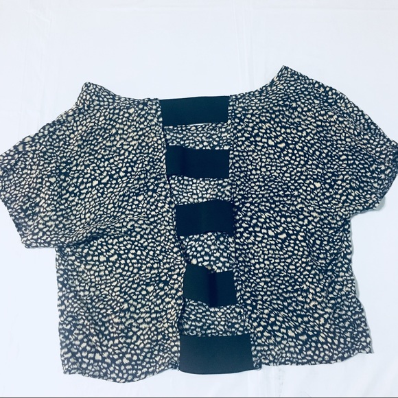 Patterned Crop Top, M - Picture 2 of 4